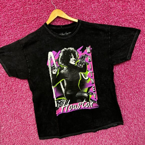 Whitney Houston I Wanna Dance with Somebody Dance Pop Tee XL - Picture 3 of 4